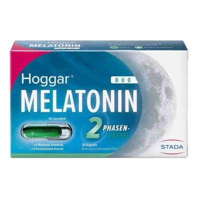 Hoggar Melatonin Duo søvnkapsler, 30 stk