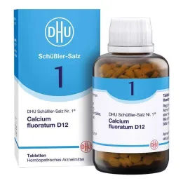 DHU Schüßler salt nr. 1 Calcium fluoratum D12 tabletter, 900 stk