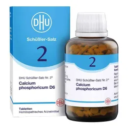DHU Schüßler salt nr. 2 Calcium phosphoricum D6 tabletter, 900 stk