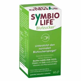 Symbiolife blodsukker bakteriestammer og kromkapsler, 60 stk