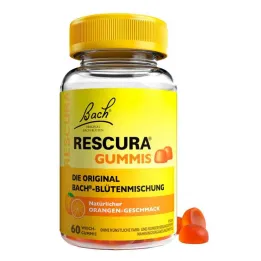 Bach Blomster Original Rescura Gummies Orange, 60 stk