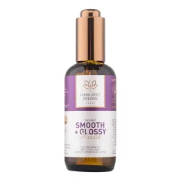 Himalayas Dreams Ayurveda hårolie glat &amp; blank, 100 ml