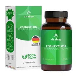 Coenzym Q10 Ubiquinonkompleks 200 mg veganske kapsler, 120 stk