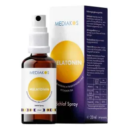 MELATONIN ASHWAGANDHA Mediakos Sleep Spray vegansk 20 ml spray, 20 ml