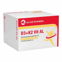 D3 + K2 Vit AL 1000 I.U. / 80 µg kapsler, 90 stk