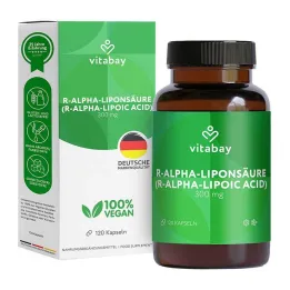 R-alfa liponsyre 300 mg med thioctic syre kapsler, 120 stk