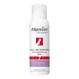 Allpresan Foot Special No.7 Foot and Shoe Deodorant Spray, 125 ml