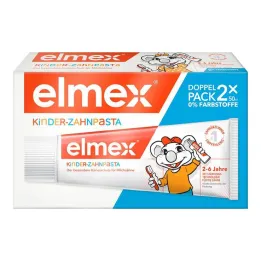 Elmex børnetandpasta 2 - 6 år duo pakke, 2x50 ml