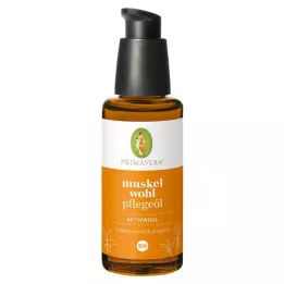 AKTIVWOHL Muskelbrøndplejeolie Økologisk 50 ml olie, 50 ml