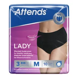 Attends Lady Diskret Undertøj 3 M, 10 stk