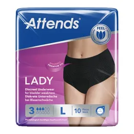 Attends Lady Diskret Undertøj 3 L, 10 stk