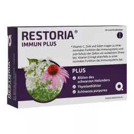 Restoria Immune Plus sugetabletter (20 stk.)