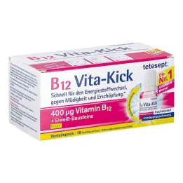 Tetesept B12 Vita-Kick 400µg drikkeampuller (18 stk.)
