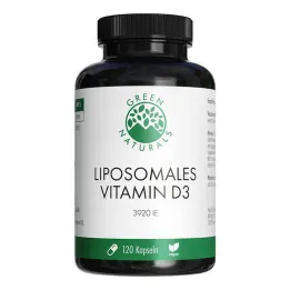 Green Naturals Vitamin D3 liposomale højdosis kapsler, 120 stk