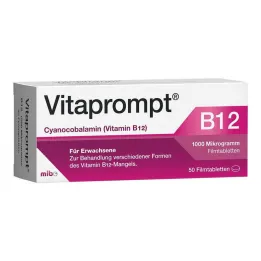 VITAprompt B12 1000 mikrogram filmovertrukne tabletter, 50 stk