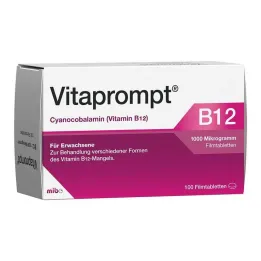 VITAprompt B12 1000 mikrogram filmovertrukne tabletter, 100 stk