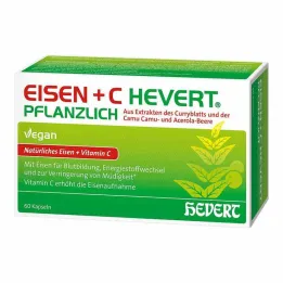 Jern + C Hevert grøntsagskapsler, 60 stk