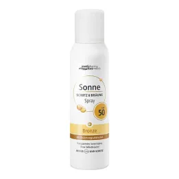 Solbeskyttelse &amp; tan aerosol spray bronze LSF 50, 150 ml