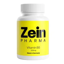 Vitamin B5 pantothensyre 500 mg kapsler, 120 stk