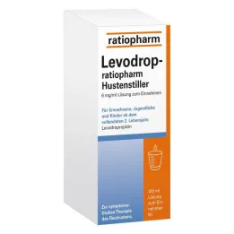 Levodrop-ratiopharm hostehæmmende middel 6 mg/ml opløsning, 100 ml