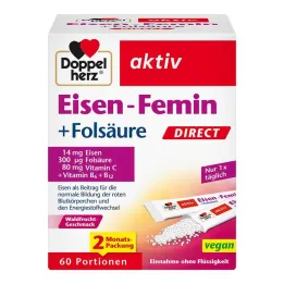Doppelherz Iron-Femin Direct Pellets, 60 stk