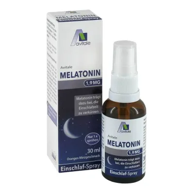 Melatonin 1,9 mg søvnspray, 30 ml Melatonin 1,9 mg søvnspray, 30 ml
