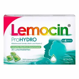 Lemocin Prohydro sugetabletter, 20 stk