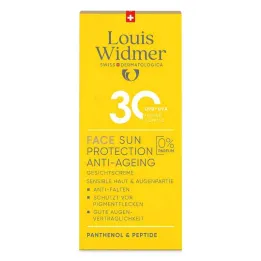 Widmer Sun Face Solbeskyttelse Anti-Age UV 30 uden P., 50 ml