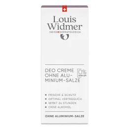 Widmer deodorantcreme uden aluminium, uparfumeret, 40 ml