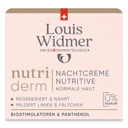 Widmer nutriderm natcreme Nutritive uden P., 50 ml