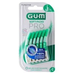 GUM Soft Picks Pro large, 60 stk