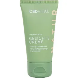 CBD VITAL ansigtscreme til tør hud, 50 ml