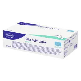 Peha-Soft Latex protect engangsundersøgelseshandsker usterile pf S, 100 stk