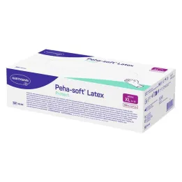 Peha-Soft Latex protect engangsundersøgelseshandsker usterile pf XL, 100 stk