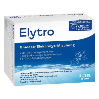 Elytro pulver til fremstilling af oral opløsning, 20 stk