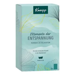Kneipp-badekrystaller øjeblikke til afslapning gavesæt, 3x60 g