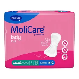 Molicare Premium dame Pad 5 dråber, 14 stk