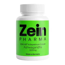 Ashwagandha ekstrakt 500 mg kapsler, 60 stk