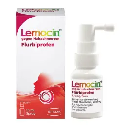 Lemocin Flurbiprofen 8,75mg/dosis Spray til brug i mundhulen, 15 ml