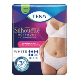 Tena Silhouette Plus L hvide inkontinensbukser, 10 stk