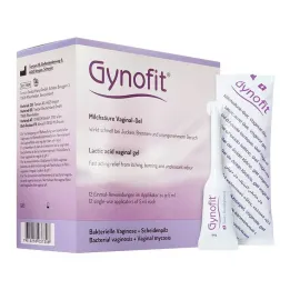 Gynofit vaginal gel med mælkesyre, 12x5 ml