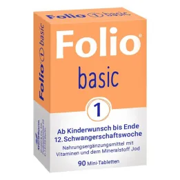 Folio 1 basis filmovertrukne tabletter, 90 stk