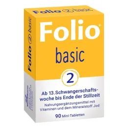 Folio 2 basis filmovertrukne tabletter, 90 stk