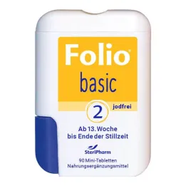 Folio 2 basis jodfri filmovertrukne tabletter, 90 stk