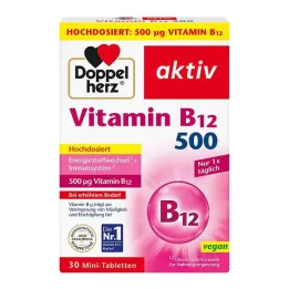 Doppelherz Vitamin B12 500 tabletter, 30 stk