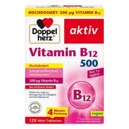 Doppelherz Vitamin B12 500 tabletter, 120 stk