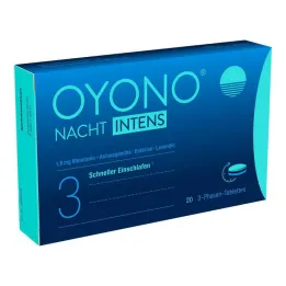Oyono Night Intens tabletter, 20 stk