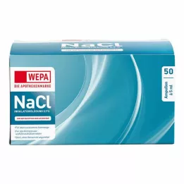 WEPA Inhalationsopløsning NaCl 0,9%, 50X5 ml