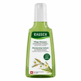 Rausch plejeshampoo med schweiziske urter, 200 ml