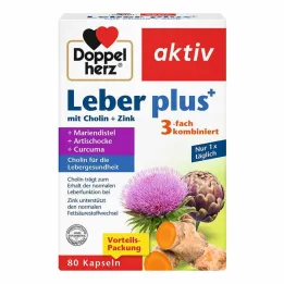 Doppelherz lever plus kapsler, 80 stk